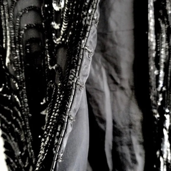 Formal Sparkly Sequined Occasion Jacket - Picture 10 of 15